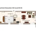 Ostseeallee Ostseeallee 4-32 Lejlighed 4*